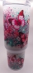 Picture of Red and Pink Butterflies Tumbler