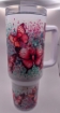 Picture of Red and Pink Butterflies Tumbler