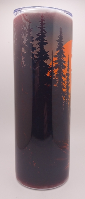 Picture of He's Out There -Bigfoot Tumbler